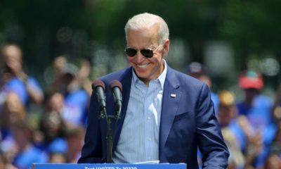 Former vice-president Joe Biden formally launches his 2020 presidential campaign during a rally May 18, 2019-Stock Market Shift-ss-featured