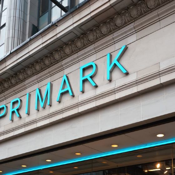 Large cyan sign on Primark store at their Oxford Street branch-Primark Online-SS-Featured