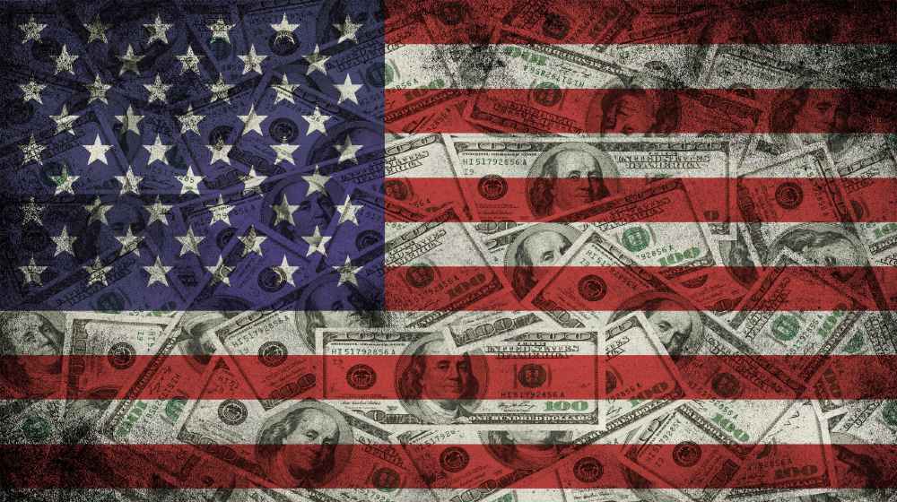 Many US 100 dollars, USA flag-Dalio Advises-ss-featured