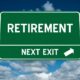 Retirement Next Exit highway sign on sky background-Virginia Retirement Systems-ss-featured