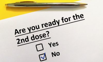 One person is answering question about vaccines. The person is not ready for the second dose | 5 Million Americans MIssed Second Dose of COVID-19 Vaccine | Featured