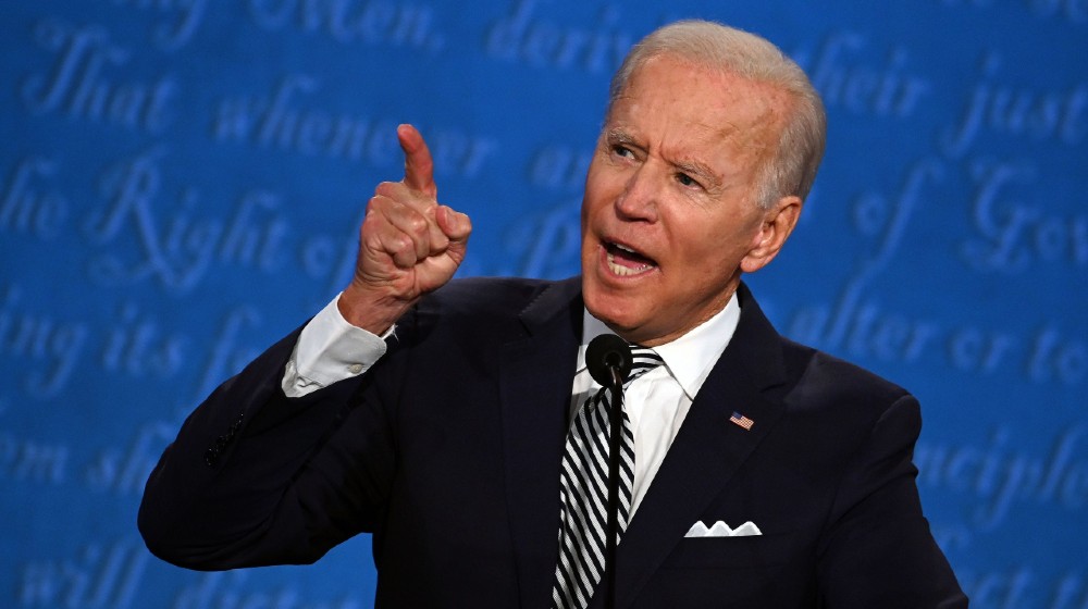 Presidential candidate and former US Vice President Joe Biden speaks during the first presidential debate at the Case Western Reserve University | Biden Forms Task Force To Promote Labor Unions | Featured