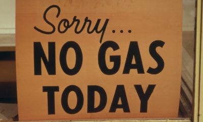 Sorry NO GAS TODAY' sign at an Oregon Gas Station in October 1973 | US Faces Summer Gas Shortage Due to Lack of Truckers | Featured