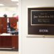 The entrance to the office of Senator Joe Manchin in Washington DC on July 18, 2017 | Democrat Senator Praises GOP Infrastructure Plan | Featured