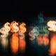 white and orange bokeh lights | How To Fund Your New Venture | Featured