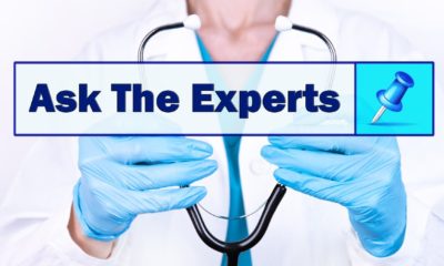 ASK THE EXPERTS text is written on the background of a doctor holding a stethoscope | Donald L. Trump, MD, FACP, FASCO Joins Cancer Expert | Featured