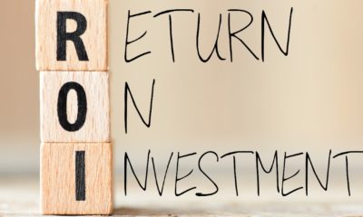 Return on Investment, ROI. Cube wooden block with alphabet building the word ROI | Get More From Influencer Campaigns: The Secret For Extending ROI | Featured