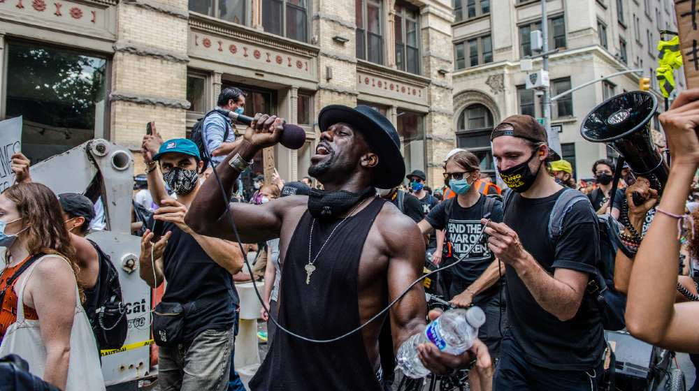 Juneteenth 2020 Protest consumes NYC bringing tens of thousands of protestors out in support for Black Lives Matter | Juneteenth Is Now A Federal Holiday | featured