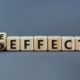 Side or no effects symbol. Turned wooden cubes and changed words 'no effects' to 'side effects' | FDA To Add Heart Warning To Pfizer, Moderna Vaccines | featured