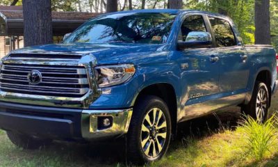 Toyota Tundra Cavalier Blue by the cabin in Hayward | Toyota Backs Up, Will Stop Donating To Republican Objectors | featured