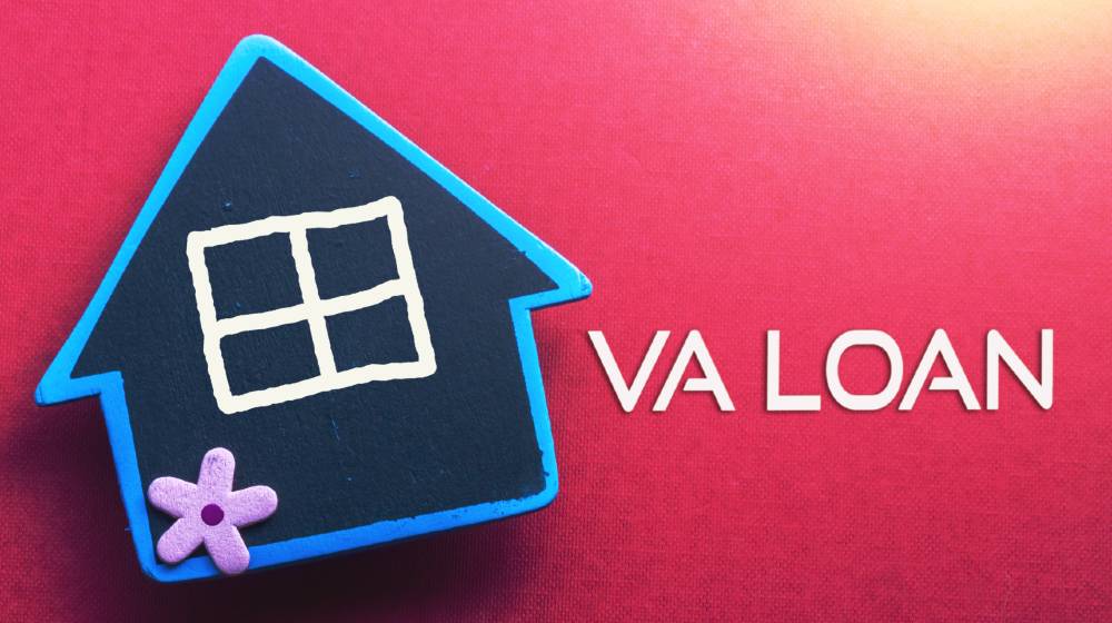 VA LOAN written on red background with wooden house | Strategies for Veterans Buying Your First Home Using Your VA Loan | featured