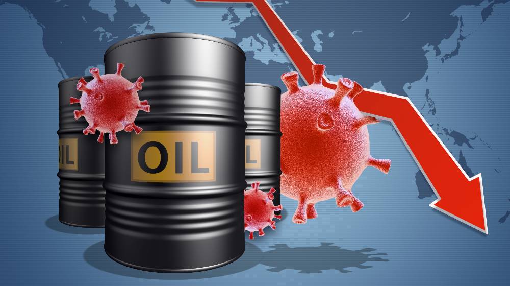 The collapse of the market and the stock exchange due to covid-19 coronavirus | Crude Oil Prices Go Down As COVID Fears Return | featured