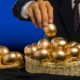 smart business man allocate golden egg into many baskets. do not put all eggs in one basket | Diversification in Investing | featured