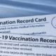 Covid-19 vaccination record cards issued by CDC | Majority of US Companies Want To Impose Vaccine Mandates | featured