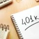 401k written in a note. Pension concept | Congress Is Coming After Your 401K | featured