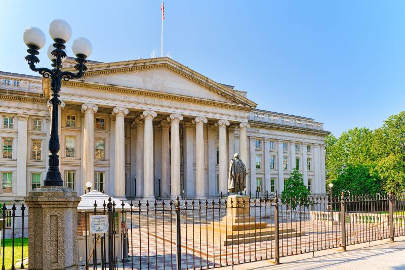 Facade US Treasury Department and Inspector General Office-Insider Trading