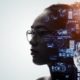Human and technology concept. AI Technology (Artificial Intelligence). Communication network-Next Idea