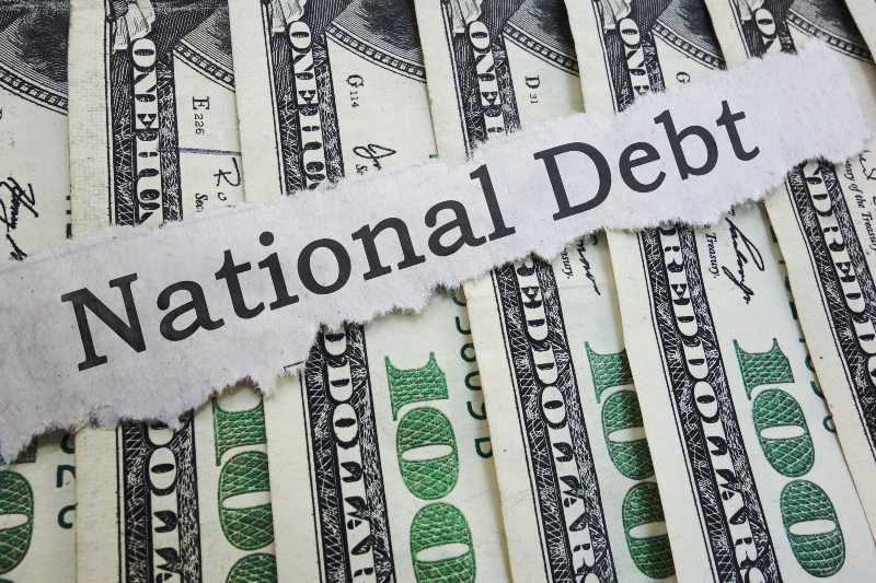 National Debt news headline on cash-National Debt