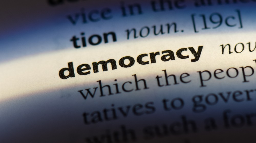 democracy word in a dictionary | Forward Thinking: Desperately seeking democracy | featured