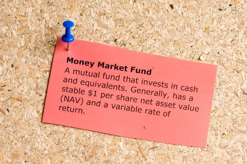 money market fund word typed on a paper and pinned to a cork notice board-Enhance Money Market Fund