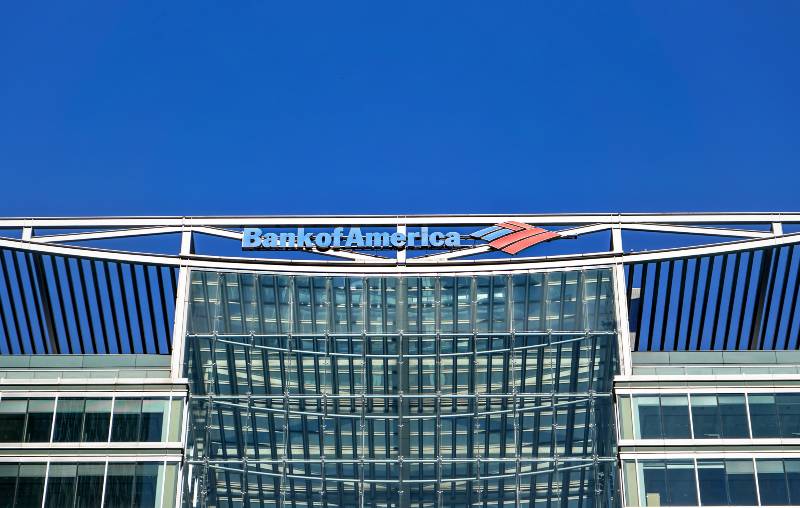 Blue and red signage of Bank of America-Fuel Costs
