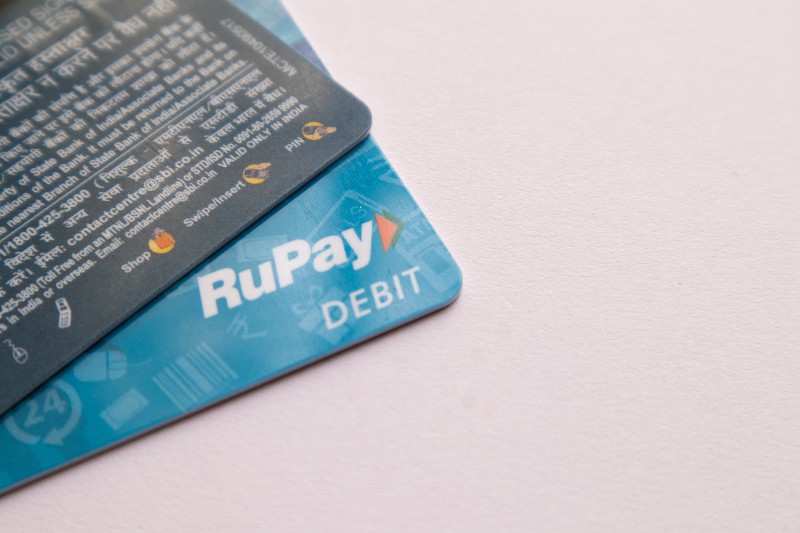 RUPAY debit cards on Isolated background-US Trade Representative