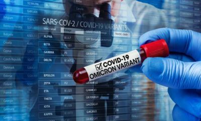 Researcher with blood sample of New Variant of the Covid-19 Omicron | WHO Declares COVID-19 Omicron Strain A ‘Variant Of Concern’ | featured