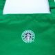 An Starbucks employee holding a store branded apron | Buffalo, NY Starbucks Workers Vote To Form 1st Union | featured