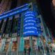 Morgan Stanley engages in self-promotion on the digital display on their building in New York | MS CEO James Gorman Wants Fed to Hike Interest Rates Soon | featured