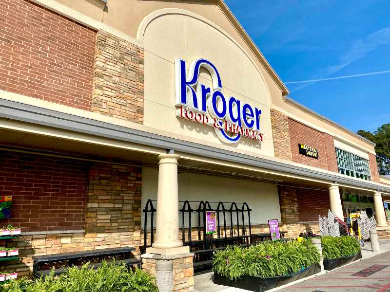 The facade of Kroger Food and Pharmacy store | Unvaccinated Employees