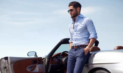 Handsome man near the car. Luxury life | Three Habits You Must Develop To Become Wealthy | featured