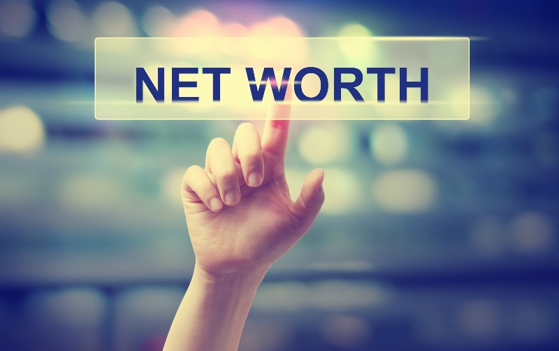 Net Worth concept with hand pressing a button | What Is Your Net Worth and Why Is It So Important?