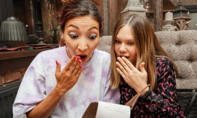 Two girls are surprised and shocked by the final bill for dinner at the restaurant. The concept of price increases and currency inflation | Are Corporations Using Inflation To Raise Prices Excessively? | featured