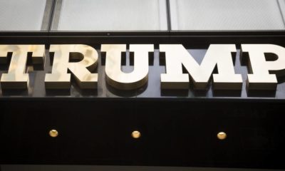 Close up of the gold facade of Trump Tower | Manhattan DA Unwilling To Indict Trump On NY Tax Cases | featured
