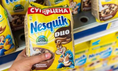 Nesquik Chocolate. Nequik is owned by Swiss Company Nestle | Nestle Joins Global Boycott, Pulls Out Products From Russia | featured