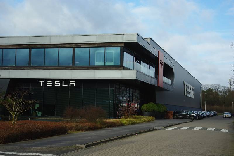 Tesla electric car assembly plant in Tilburg, Dongen | Biden Ignored Tesla During His EV Remarks 