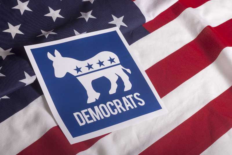Democrat election on textured American flag | Democrats Afraid of More Free Speech? 