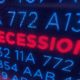 Recession business and stock crisis concept | Deutsche Banks Says US Recession in 2023 Is Now Imminent | featured