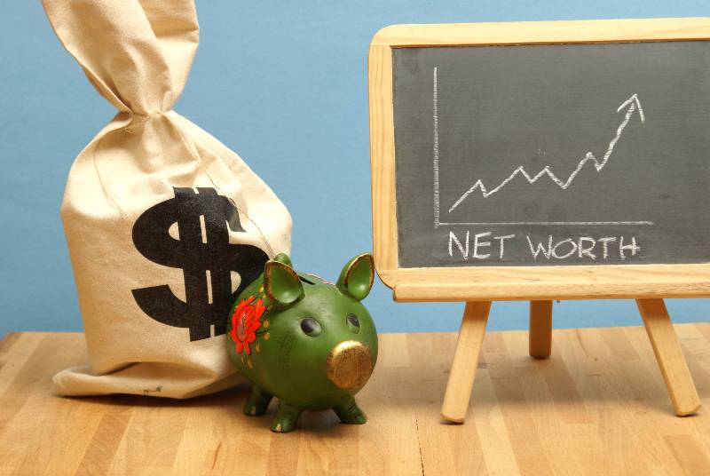 A net worth increase for this statistical data report | net worth