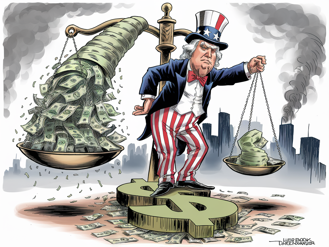 Ballooning US Budget Deficit Hits $1.833 Trillion