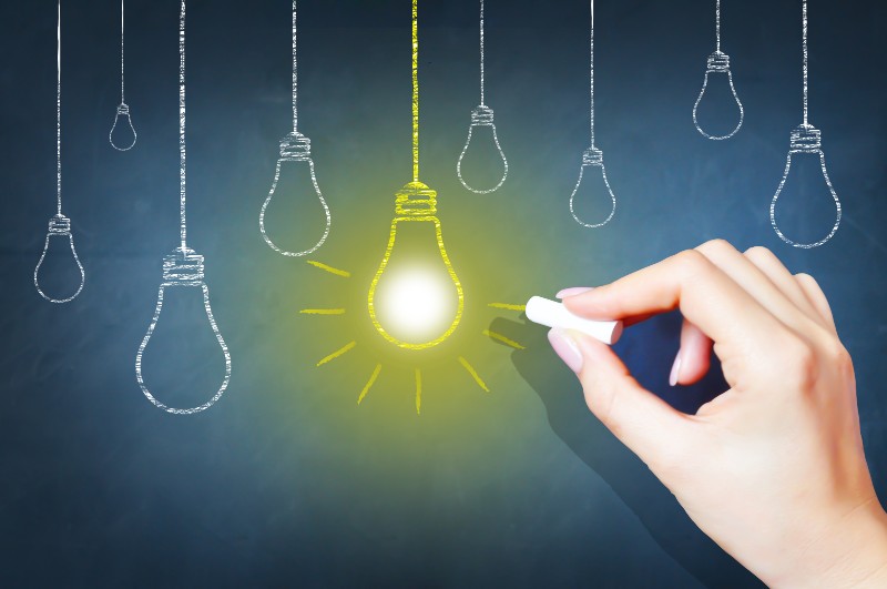 Bright idea on blackboard concept | How Jake Found The Perfect Products & Scaled To $1 Million