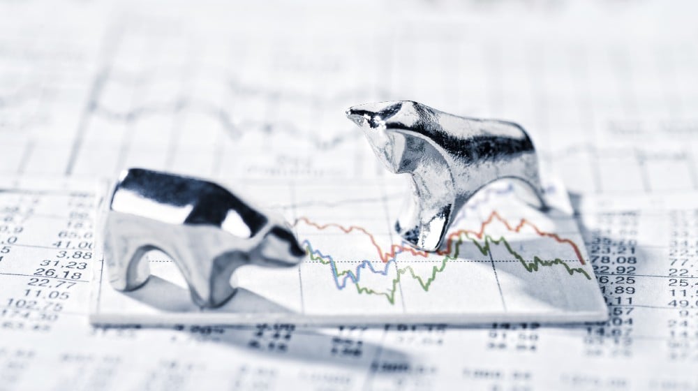 Bull and Bear are on a graphic with market pricesStock Market Will Get Worse-ss-featured