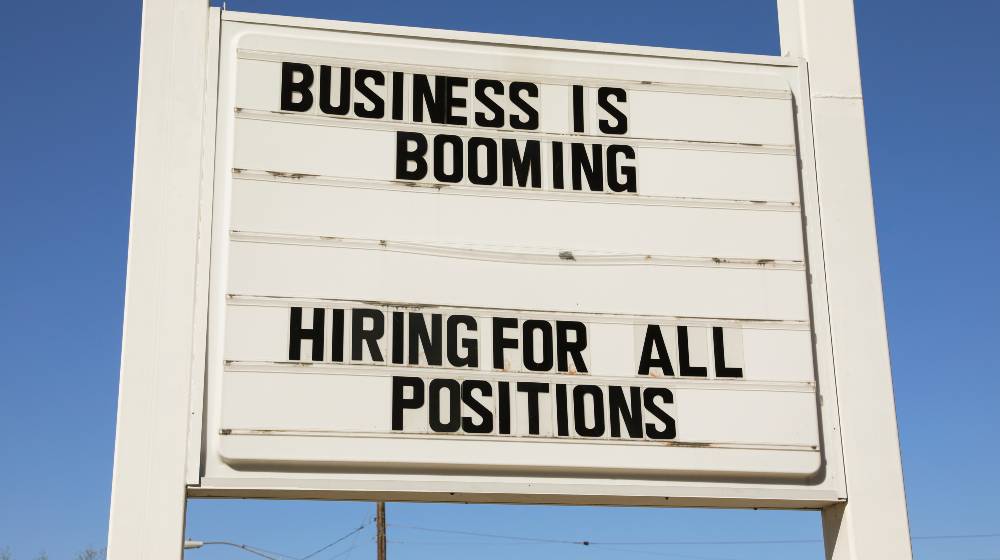 Business is booming sign in Austin | Business Is Booming | featured