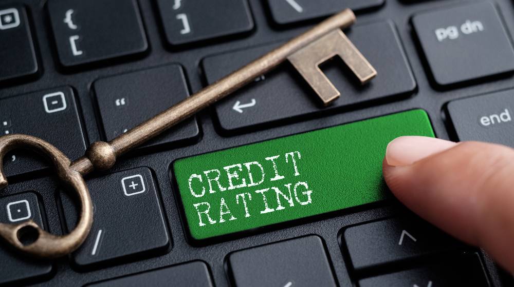 Closed up finger on keyboard with word CREDIT RATINGS | Easy Credit Repair Services to Improve Your Credit Rating | featured