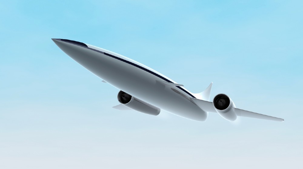 Concept of supersonic jet aircraft | Supersonic Flights To Return As United Orders 15 Jets | featured