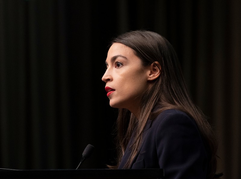 Congresswoman Alexandria Ocasio-Cortez speaks during National Action Network | AOC Tested Positive