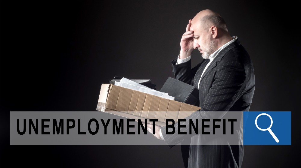 Dismissed employee on the background of the search bar unemployment Benefits | Extra Unemployment Assistance Programs Expires This Week | featured