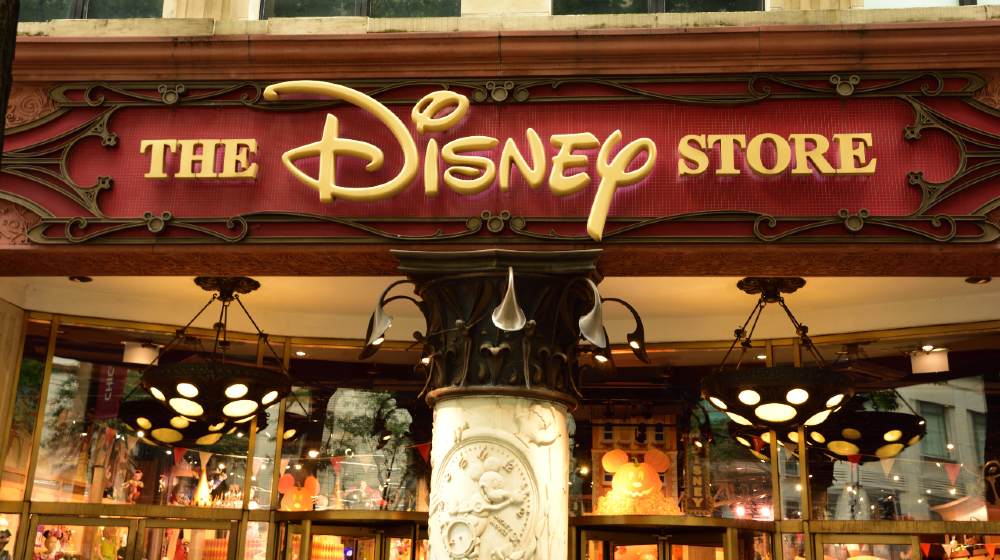 Disney store shop sign on Magnificent Mile in downtown Chicago-Disney Stores-ss-featured