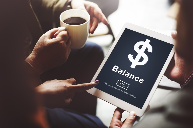 Finance Financial Currency Economy Concept | Financially Healthy