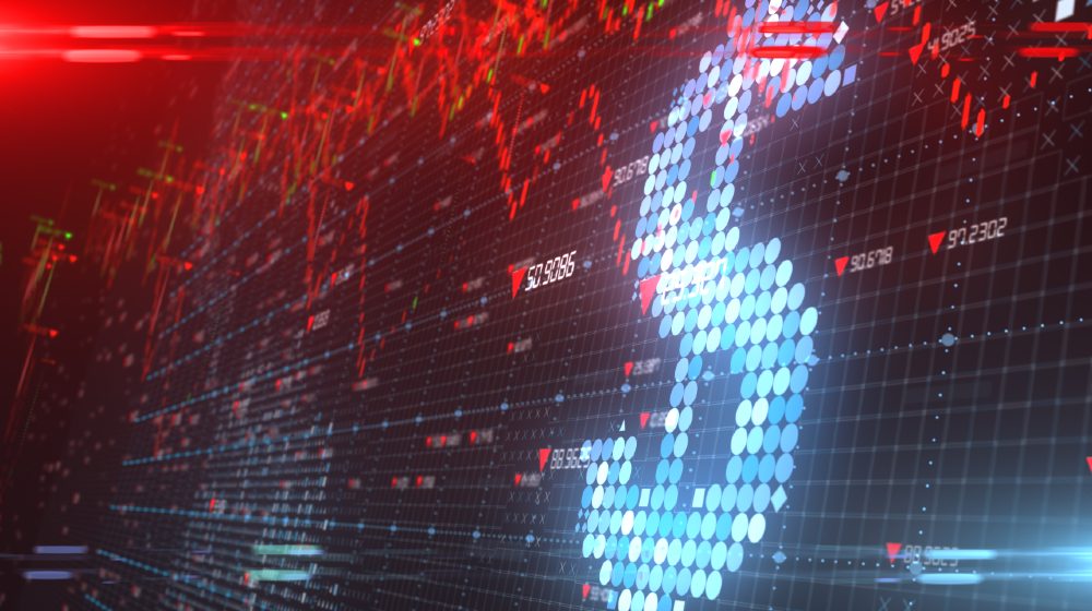 Low interest rate with economic recession in stock market financial investment decline in the dollar-Stock Market Crash-ss-featured